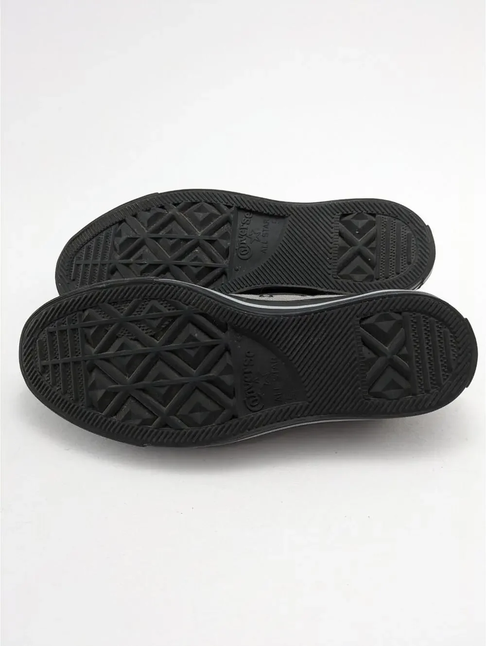 Womens Converse Chuck Taylor All Star Slip-On Grey Black‎ Shoes 135532C Size 7